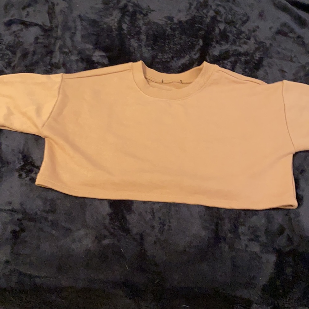 Crop sweater